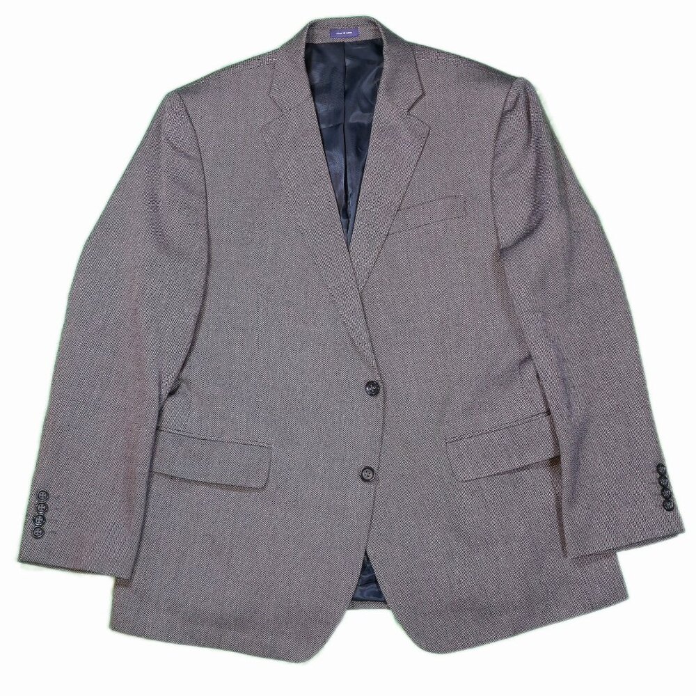 Stafford Classic Fit Blazer Herringbone/Tweed Style Size 42R‎